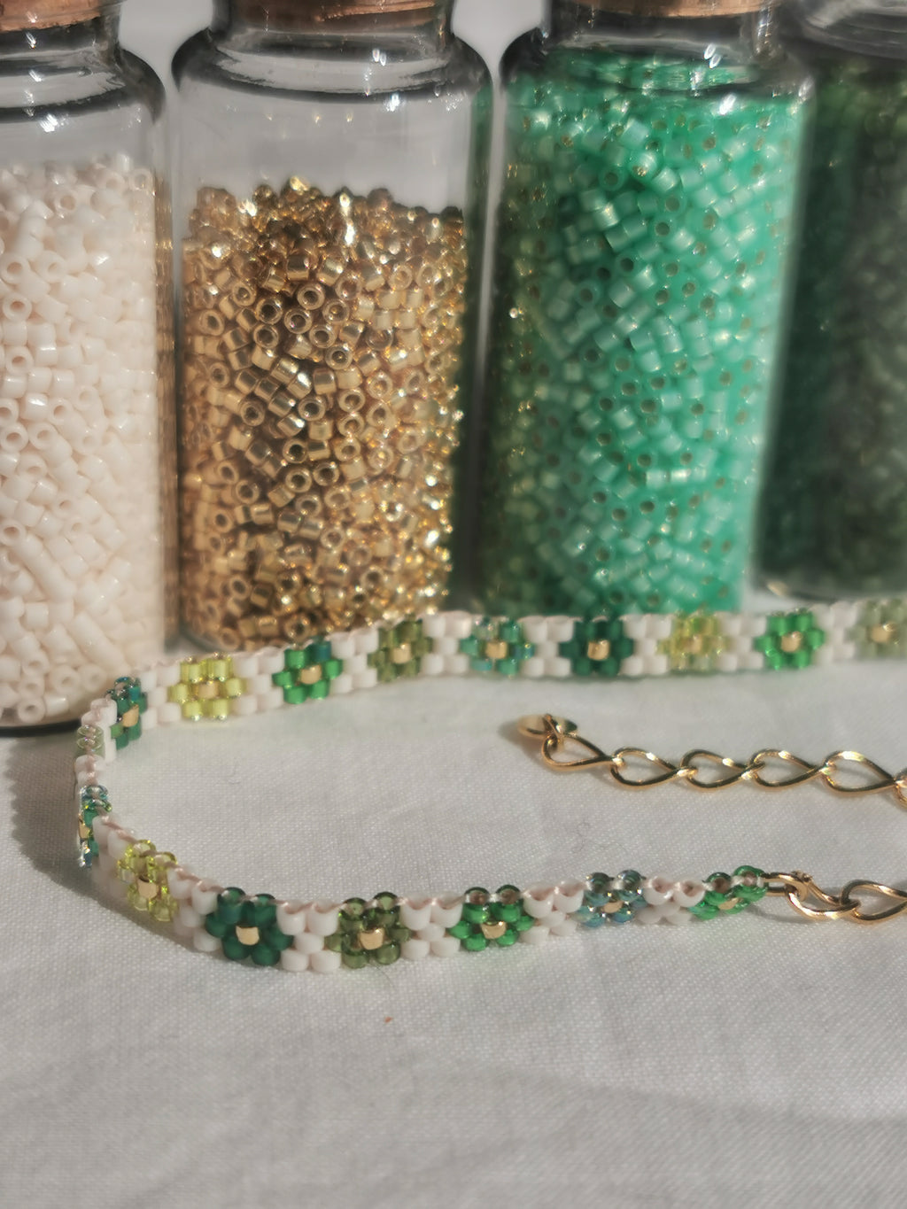 Les Petites Fleurs - Bracelet 3 Rangs