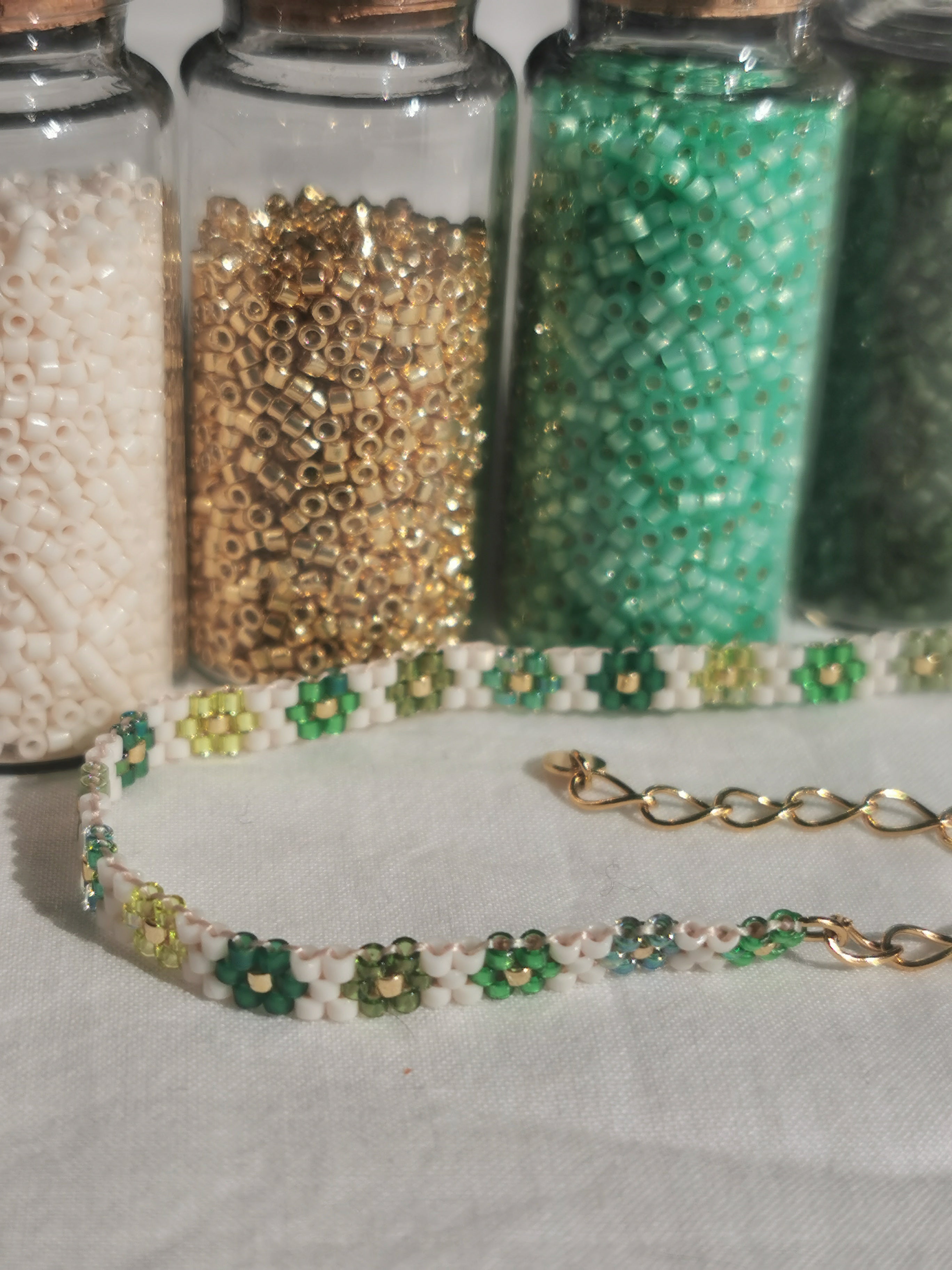 Les Petites Fleurs - Bracelet 3 Rangs