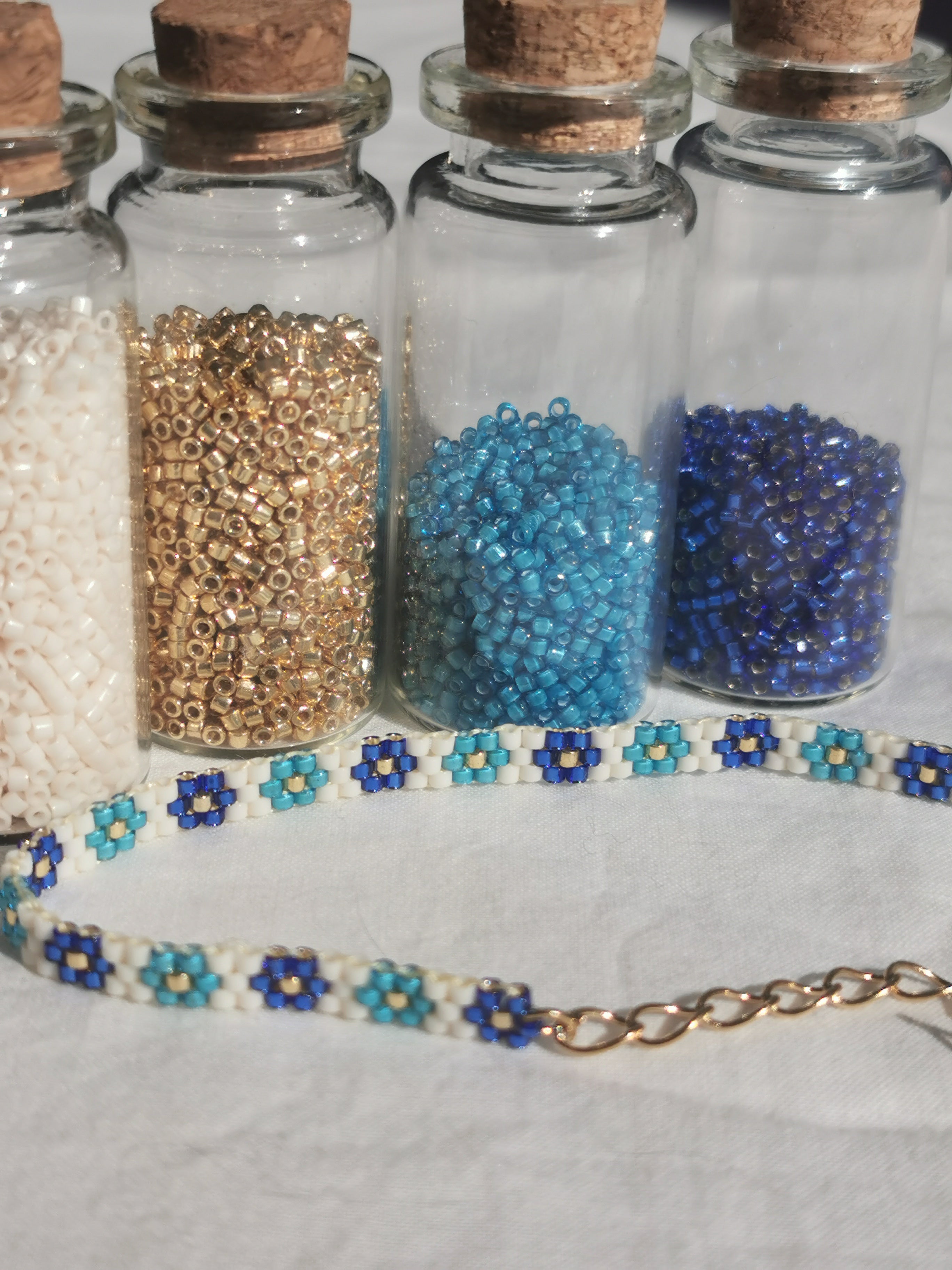 Les Petites Fleurs - Bracelet 3 Rangs